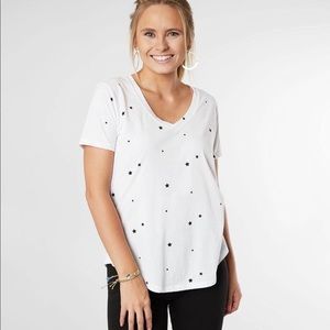 Z Supply Star V Neck Tee